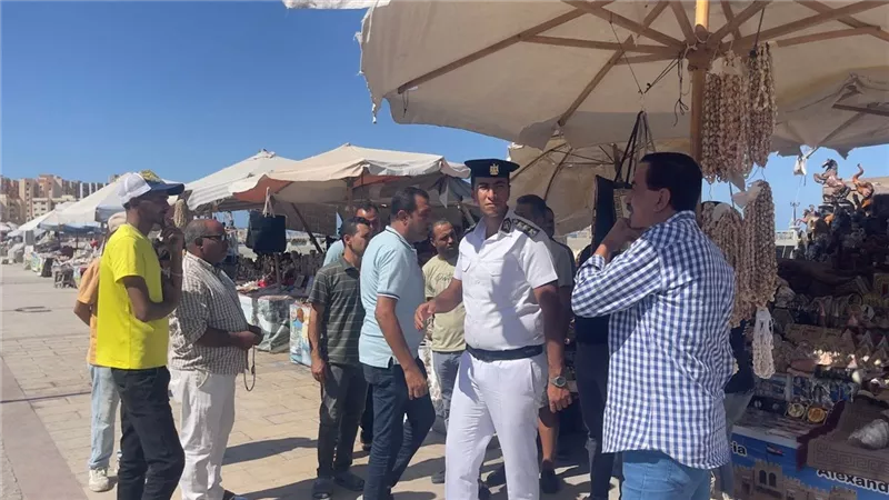 تحريرقلعة قايتباى من الاشغالات والتعديات