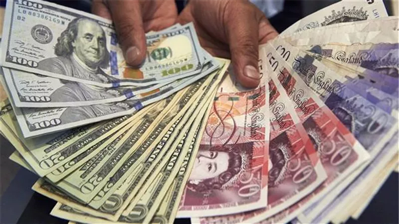 بقيمة 7 ملايين جنيه ضبط عملات أجنبية بالسوق السوداء