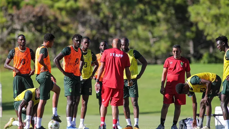 شاهد بالفيديو.. استعدادات منتخب موريتانيا لمواجهة الفراعنة