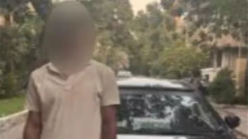 ضبط سائق تابع لأحد تطبيقات 