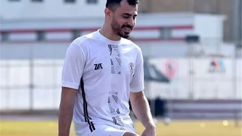 السوبر المحلي.. الونش يشارك في جزء من تدريبات الزمالك الجماعية