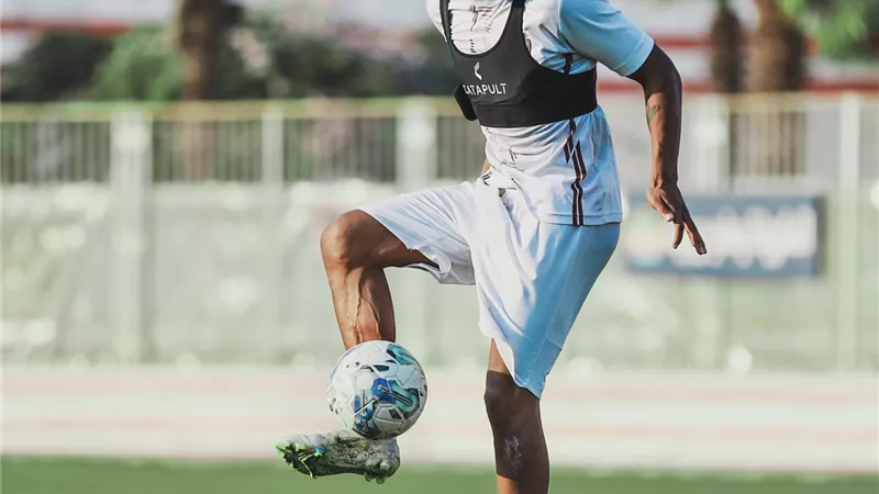 الجزيري يغيب عن مران الزمالك للانضمام لمنتخب تونس