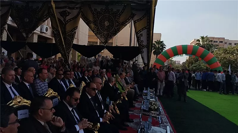 الدرندلي والأشموني يشهدان حفل استقبال طلاب جامعة الزقازيق الجدد