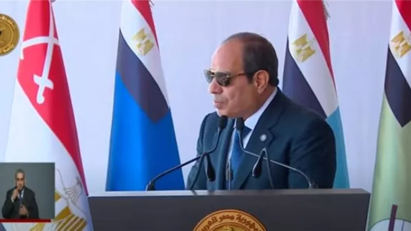 السيسى : مصر تسعى إلى وقف إطلاق النار وعودة الرهائن و إدخال المساعدات إلى غزة