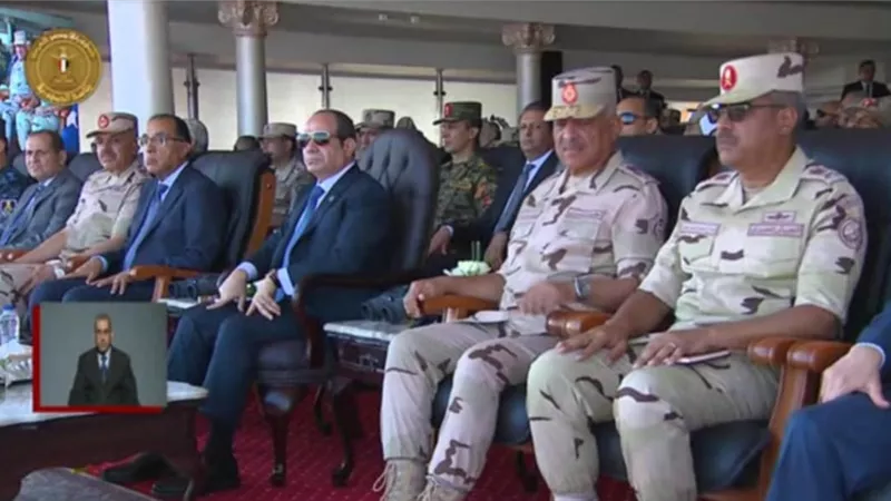 الرئيس : كل ما تريده الدولة المصرية العيش في سلام على حدودها