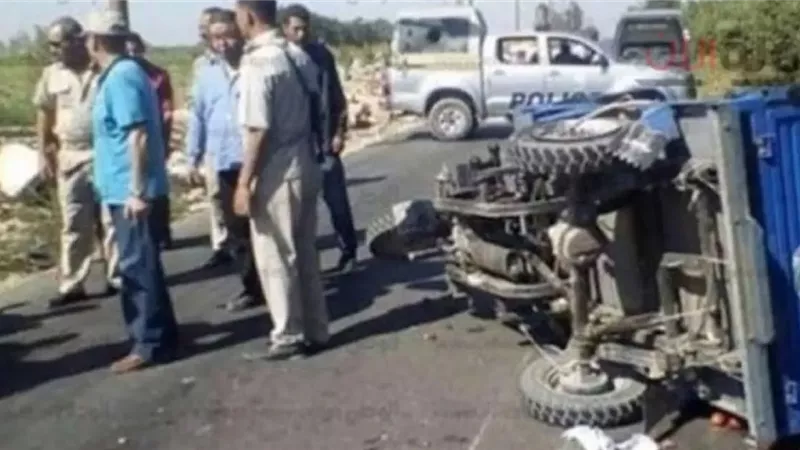 تروسيكل ينهى حياة طفلة ويصيب شقيقتها في تصادم بسوهاج