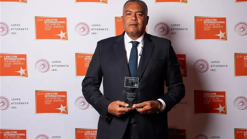 البنك الأهلي المصري يحصد جائزة أفضل مجموعة قانونية لعام 2024 على مستوى الفرق القانونية الكبرى العاملة بقارة افريقيا