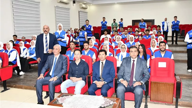 وزير الرياضة يتفقد معسكر شباب متطوعي الوزارة