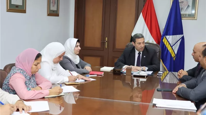 محافظ كفرالشيخ يتابع تنفيذ أنشطة المبادرة الرئاسية 