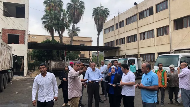 رفع ١٦٠ طن مخلفات بلدية ومخلفات هدم مباني فى حملة مكبرة للنظافة