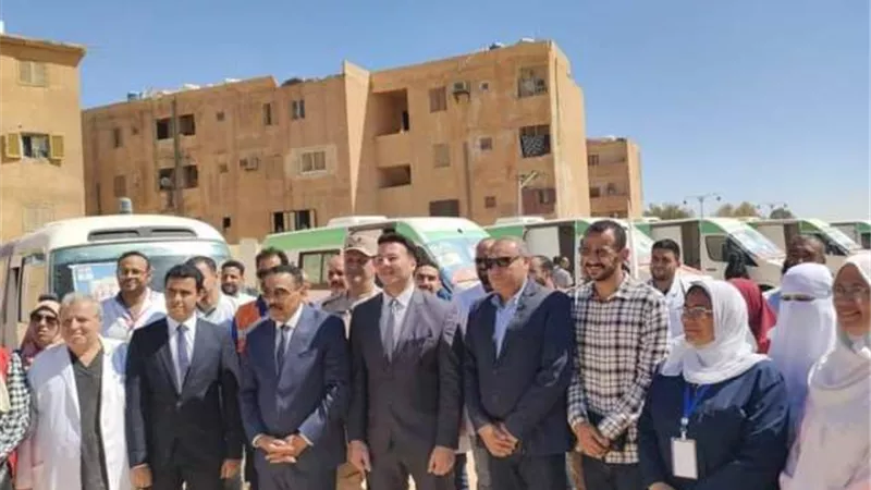 صحة مطروح: تقديم أكثر من 480 خدمة طبية ضمن مبادرة 