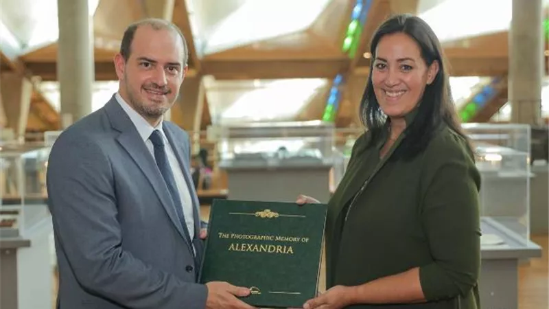 مكتبة الإسكندرية تستقبل نائب وزير الخارجية اليوناني