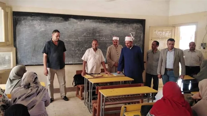 مدير الجامع الأزهر يتابع سير الدراسة بالمنوفية