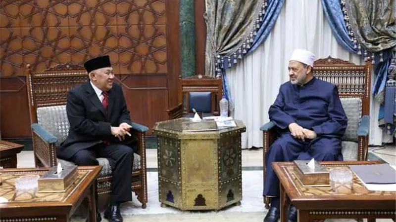 شيخ الأزهر يستقبل رئيس معهد ديا ماليلا الإندونيسي لتعزيز التعاون