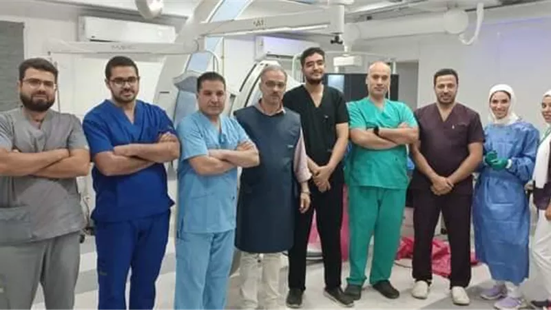 وحدة القسطرة القلبية بالسويس العام تواصل نجاحها بعمليات دقيقة