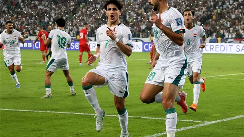 العراق يهزم فلسطين بهدف ويتقاسم الصدارة مع كوريا الشمالية- شاهد