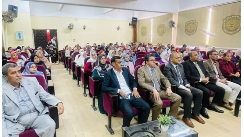 علوم سوهاج تنظم دورة تدريببة عن أساسيات الاسعافات الاولية