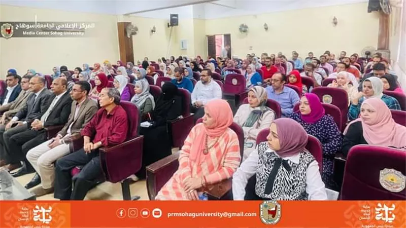 علوم سوهاج تنظم دورة تدريببة عن أساسيات الاسعافات الاولية