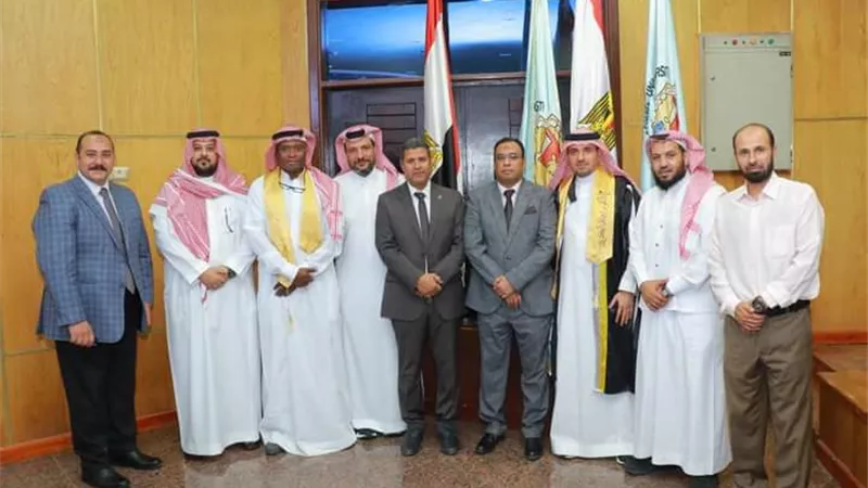 جامعة سوهاج تمنح درجة الدكتوراة لباحثين وافدين من السعوديةوالأردن