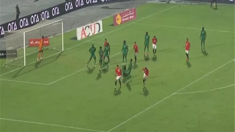 تريزيجيه يتقدم لمنتخب مصر على موريتانيا بالهدف الأول