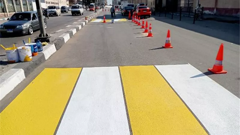 تنفيذ اعمال تخطيط ودهان نفق الثلاثينى بالاسماعيلية