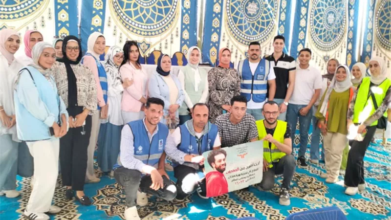 خدمات صحية وتو عوية لاهالى قرية صيدناوى بابو المطامير