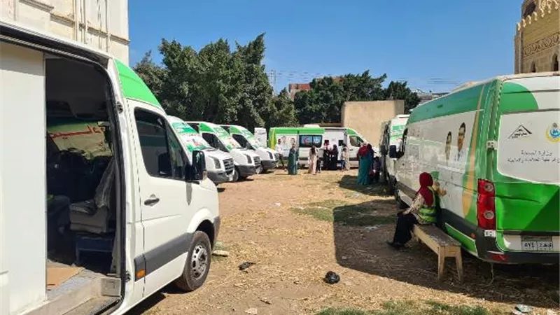الاثنين المقبل قافلة طبية بقرية عمربن الخطاب مركز بدر