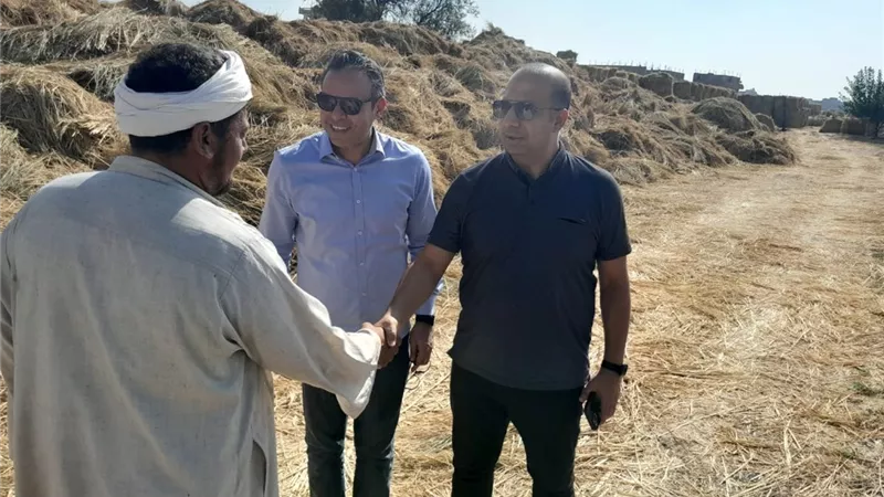 رئيس تنفيذي تنظيم المخلفات يتفقدمنظومة مكافحةالسحابةالسوداء