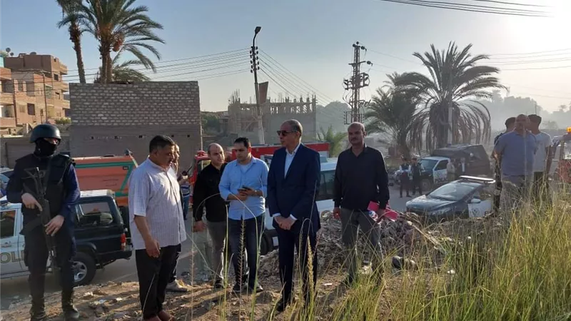 لجنة من المختصين بالسكة الحديد للوقوف على أسباب حادث قطاري المنيا