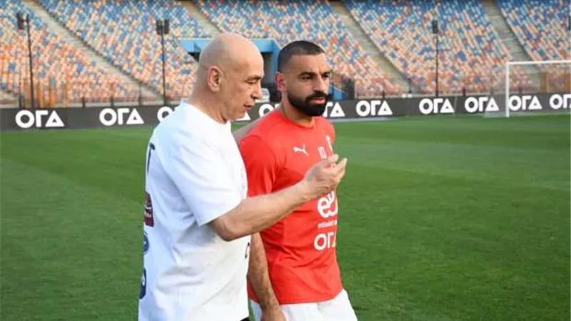 محمد صلاح يضع حسام حسن في حيرة قبل مواجهة موريتانيا