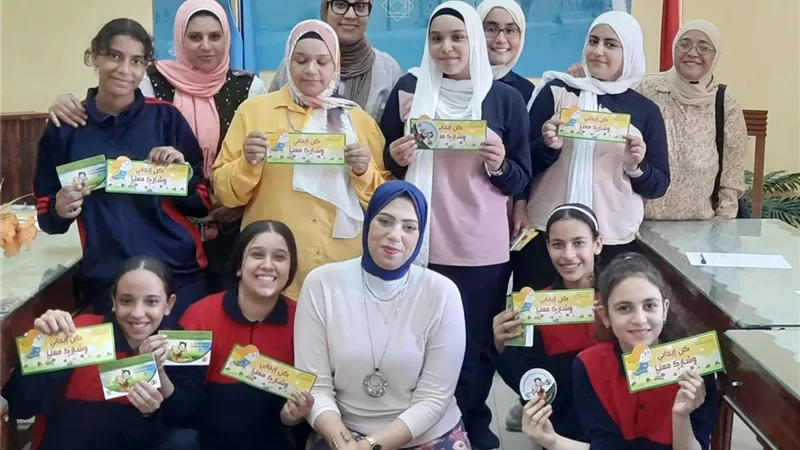 حى الجمرك ينظم ندوة لطالبات مدرسة الانفوشى