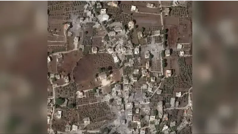 صور الأقمار الاصطناعية تكشف حجم الدمار في لبنان