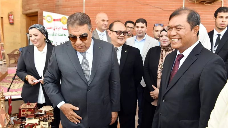 محافظ الدقهلية يشهد فعاليات اليوم المصرى الاندونيسى