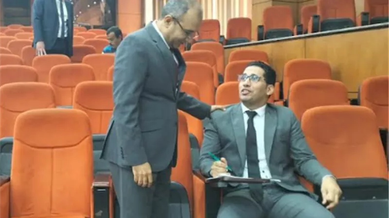 العدل يتابع لجنة الامتحان التحريري لاختيار رؤساء قري جدد