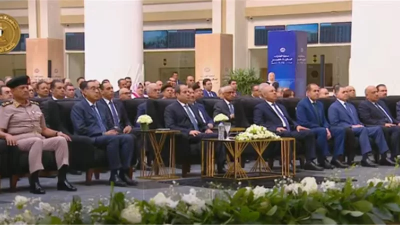 بث مباشر.. الرئيس يشهد افتتاح محطة قطارات بشتيل الجديدة