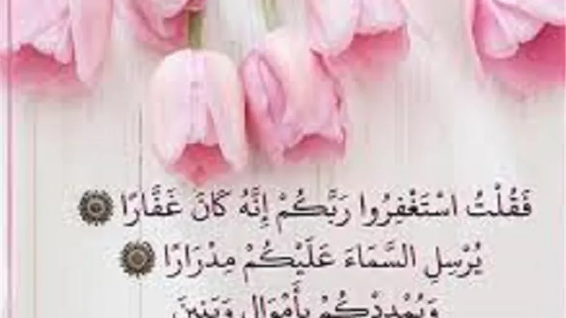 بين المدح والامر..الاستغفار فى القرآن وبُشرياته