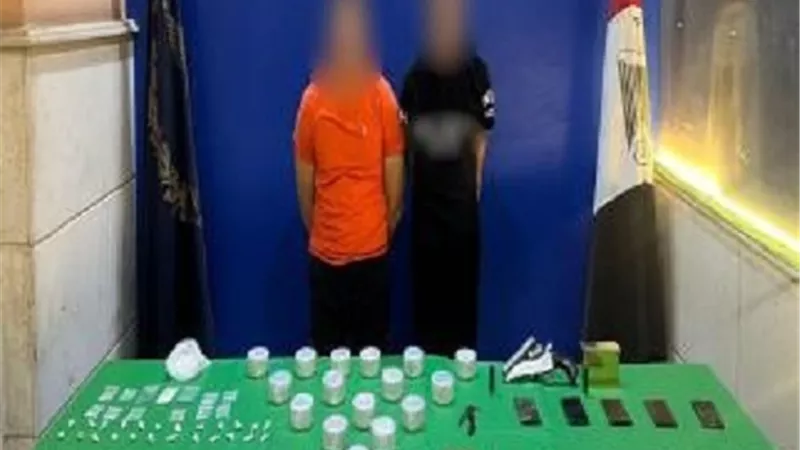 ضبط 3 عناصر إجرامية لإتجارهم في المواد المخدرة بشبرا الخيمة
