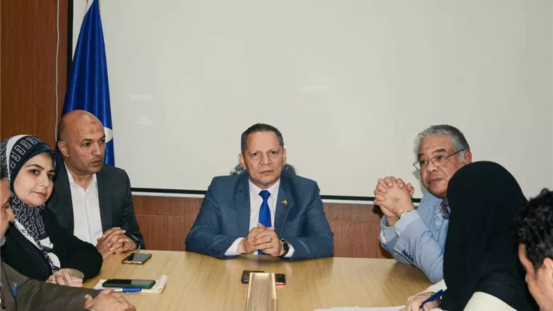 رئيس جامعة دمياط يترأس مجلس كلية الطب البشري