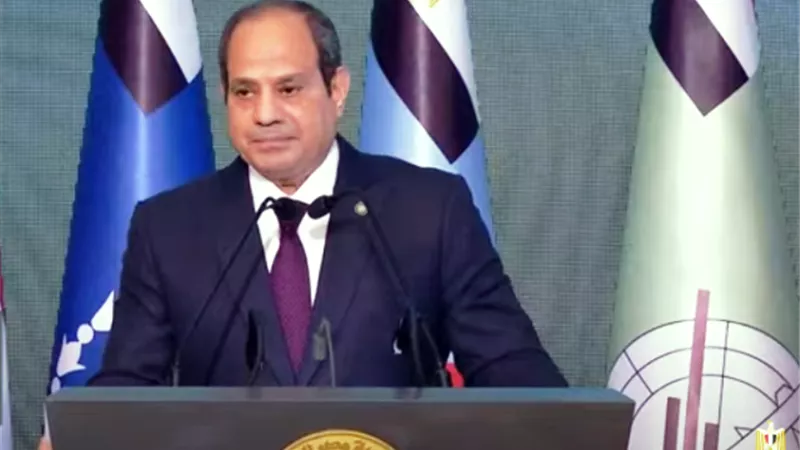 السيسي: القوات المسلحة هي الدرع الحصين لهذا الوطن مدعومة بوحدة شعبها