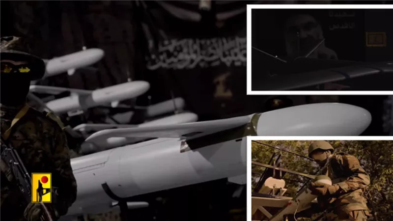 بعد هجوم أسفر عن مقتل 4 جنود إسرائيليين..حزب الله يعرض فاصلا جديدا عن مسيّراته.. فيديو