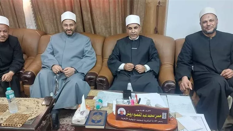 جولة مفاجئة لـ الأمين المساعد للإعلام الديني لوعاظ المنوفية
