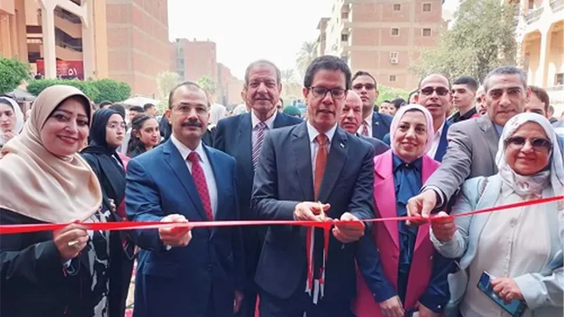 الجيزاوي يفتتح فعاليات الملتقى التوظيفى الأول بتجارة بنها