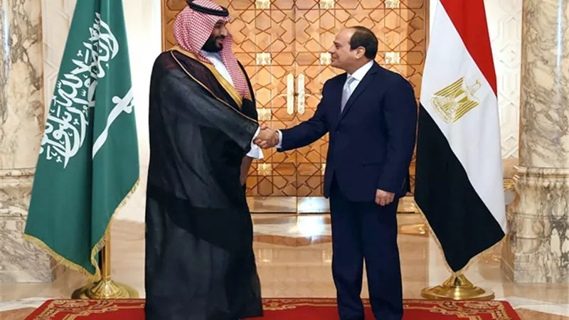 الرئيس السيسي وولي العهد السعودي يستعرضان الجهود الجارية لتطوير الشراكة الاقتصادية المصرية- السعودية