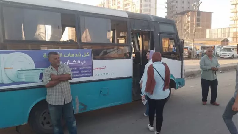توفير ٨٥ اتوبيس و سيارة لنقل الطلاب من دسوق إلى جامعة كفر الشيخ
