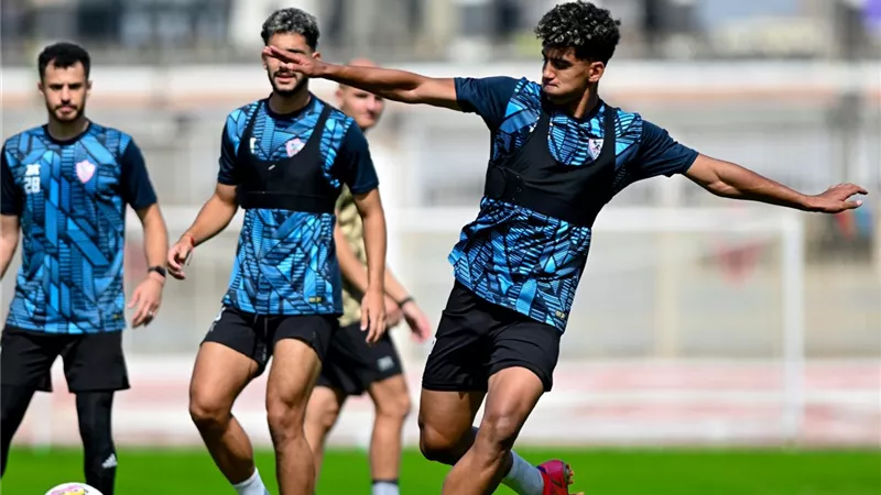 السوبر المحلي .. محمد السيد ينتظم في تدريبات الزمالك