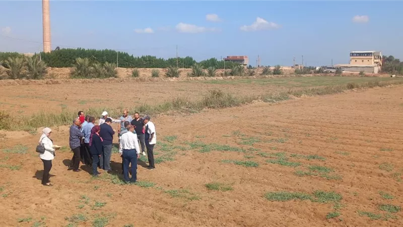 معاينة مواقع انشاء المشروعات الاستثمارية بمراكز ومدن الدقهلية