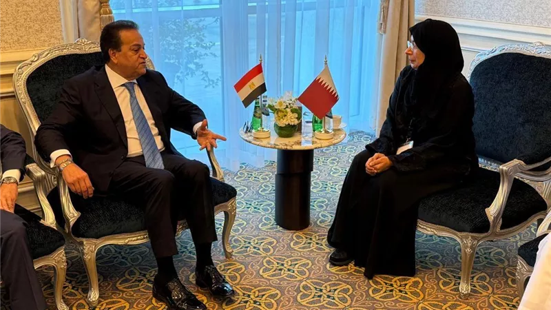 مصر وقطر تتعاونان لمواجهة التحديات الصحية الإقليمية والدولية