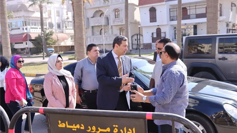 إزالة التعديات والارتقاء بالشكل الحضاري في دمياط