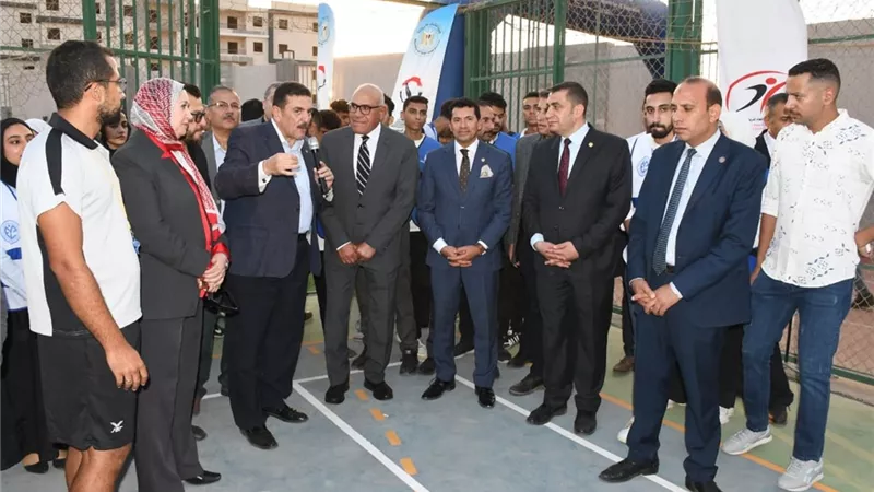 وزير الرياضة يشهد التشغيل التجريبي لمركز التنمية الشبابية بالسادس أكتوبر