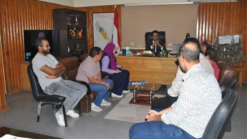 وكيل وزارة الصحة بسوهاج يستقبل لجنة من الإدارة العامة لصحة البيئة
